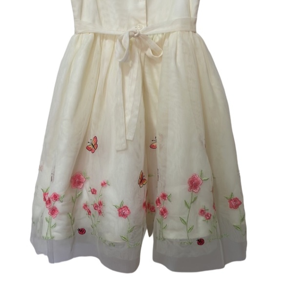 Jona Michelle Garden Floral Spring Easter Dress, Size 6 - Picture 3 of 8